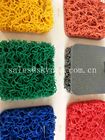 PVC Coil Outdoor Non - Slip Rubber Mats Double Colorful PVC Mat For Swimming Pool