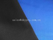 Heat Resistant SBR Neoprene Rubber Sheet Coated Stretch Polyester Nylon Fabric