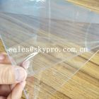 Fleksibel Super Clear Disesuaikan 1mm Tebal Non Beracun Film Ganda Lembar Plastik PVC Kaku Lembaran