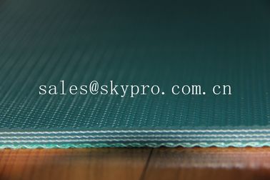 Industri PVC Conveyor Belt Belting 7mm Untuk Batu / Keramik / Marmer