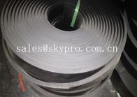 Soft wear resistant chamfered edge conveyor skirting rubber board