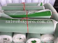 Green red Flooring / gasket menggunakan tipis 1mm 2mm rubber sheet roll tahan aus