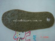TPR karet outsole profesional Sepatu Sole Rubber Sheet, motif bunga