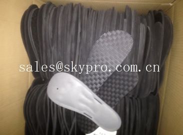 TPR Karet Karet Tunggal dengan pola zigzag gelombang, 40-80 shore A Hardness