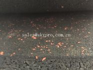 Multi-color rubber pavers Smooth embossed Permukaan, lantai keramik remah karet