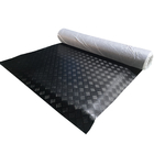 Anti slip lantai checker lembaran karet checker plat lima bar anti slip karet roll / mat / sheet