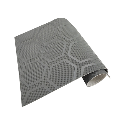 2 Ply anti-slip wear-resistant hexagon enam bar pola pvc conveyor belt