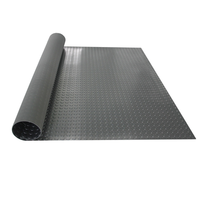 Kualitas tinggi tahan air anti-slip lantai garasi Pvc koin Mat In Roll