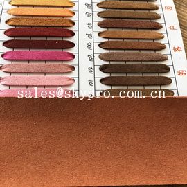 Kulit sintetis chamois PU untuk jok dan sofa mobil, pvc pu faux leather