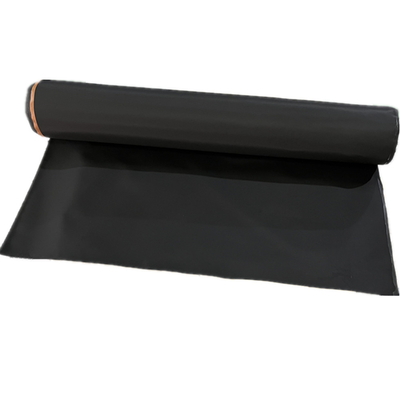 Hitam Hipalon Lapisan Kain Nylon 500D Mat CSM Hipalon Tarp Untuk ransel 1.0mm Tepak