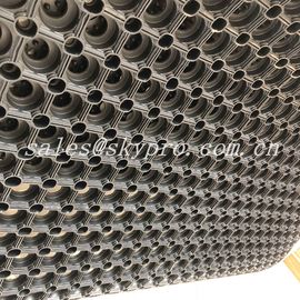 Lokakarya Saluran Restoran Rubber Kitchen Mats Anti - Skid Pad OEM