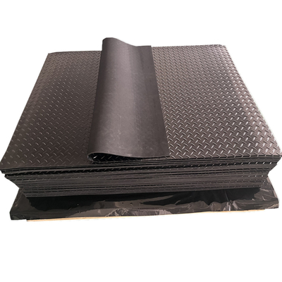 Anti-slip, Waterproof, Oil-proof, Wear-resistant dan Anti-aging Willow Leaf Rubber Floor Mat Insulation