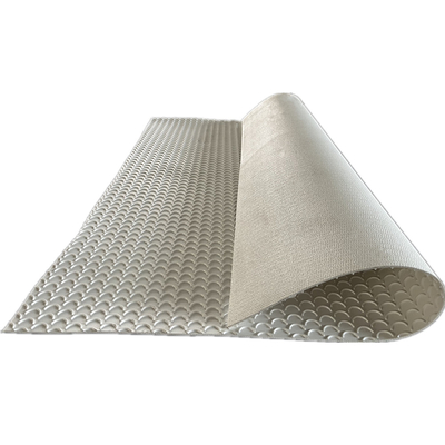 Transportasi Industri Crescent Permukaan Anti-slip Pola PVC Conveyor Belt