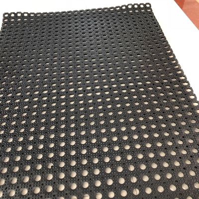 Wholesale Rubber Safety Mat with Drainage Holes 90x150cm 8mm Thickness Waterproof Anti Fatigue Kitchen Flooring
