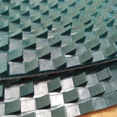 Bletwin Anti-static Saw Tooth PVC Conveyor Belt untuk Polishing Marmer