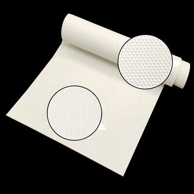 Sabuk Konveyor Anti-statis Pola Diamond PU Putih untuk Pembuat Adonan