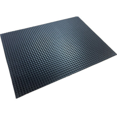 Acid-Resistant 3mm Pyramid Shaped Particle Anti-skid Durable Rubber Sheet
