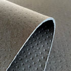 Lubang Kecil Karet Neoprene Fabric Roll Hitam 3mm Dengan Dua Sisi Dilapisi