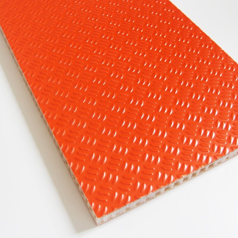 Fireproof Ringan Korosi tahan Honeycomb Sandwich Panel Holycore Panel untuk penggunaan di luar ruangan