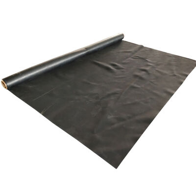 0.3-1mm Ketebalan Hitam NBR Waterproof Flame Retardant Industrial Rubber Sheet Roll