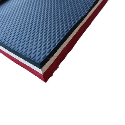 EVA multi-layer dengan pola elips anti-skid untuk membuat produk karet lembaran SCR sepatu outsole